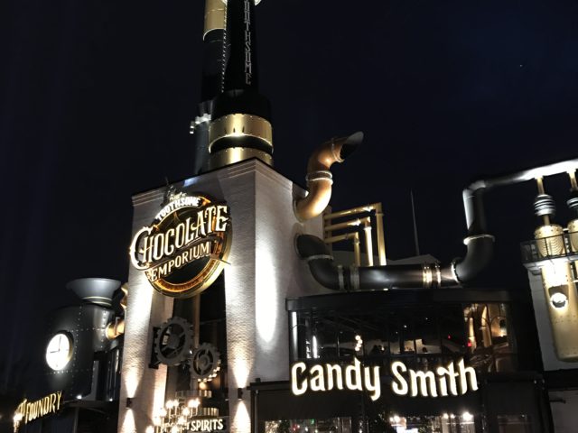 universal orlando, toothsome chocolate emporium